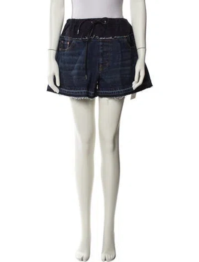 Pre-owned Sacai Mini Shorts In Black