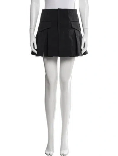 Pre-owned Sacai Mini Shorts In Black