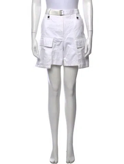 Pre-owned Sacai Mini Shorts In Grey