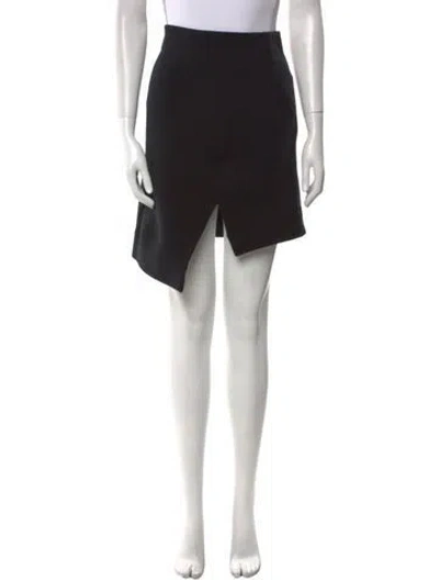 Pre-owned Sacai Mini Skirt W/ Tags In Black