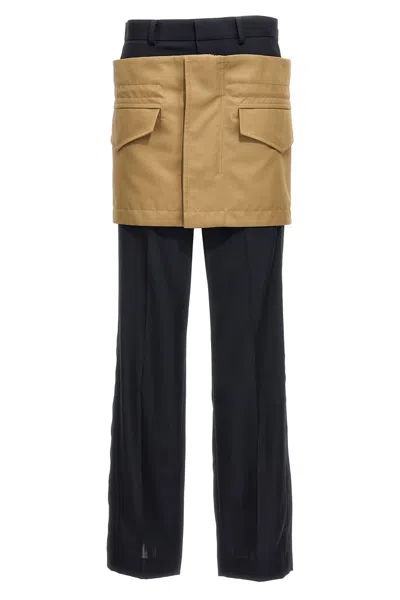 Sacai Miniskirt Insert Pants