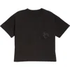 Sacai Monogram Graphic T-shirt In Black