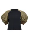 Sacai Multicolor Nylon Insert T-shirt