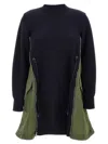 Sacai Multicolor Sponge Dress