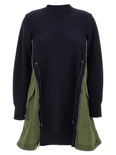 Sacai Multicolor Sponge Dress