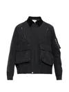 Sacai Multi-pocket Jacket In Black