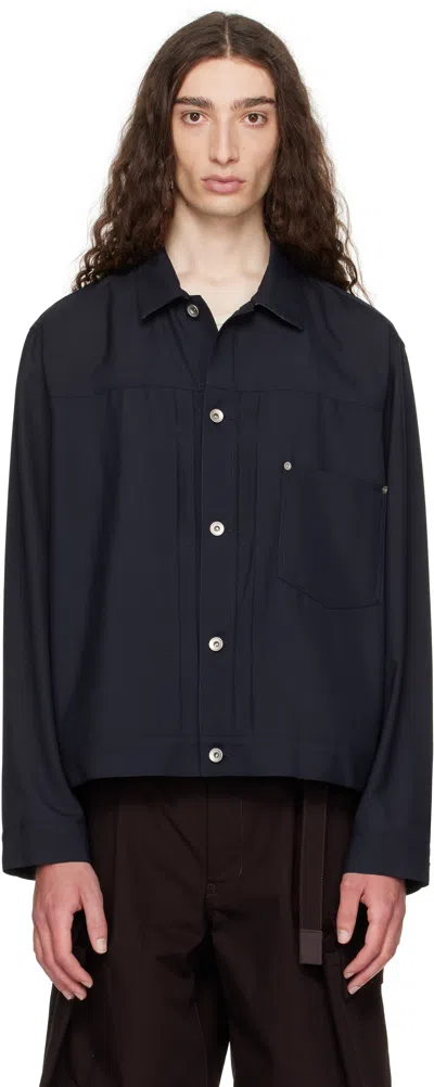 Sacai Navy Suiting Jacket