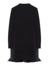 Sacai Suiting Mixed Media Long Sleeve Sweater Dress