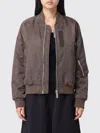 Sacai Nylon Bomber Jacket In Brown