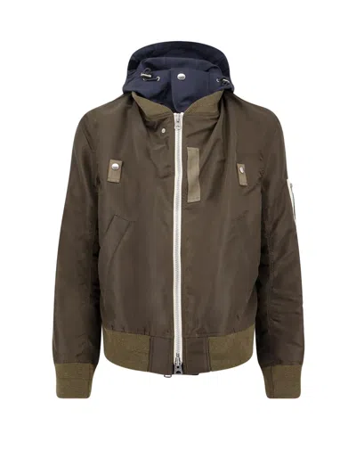 SACAI NYLON BOMBER JACKET