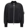 Sacai Nylon Twill Jacket In Black