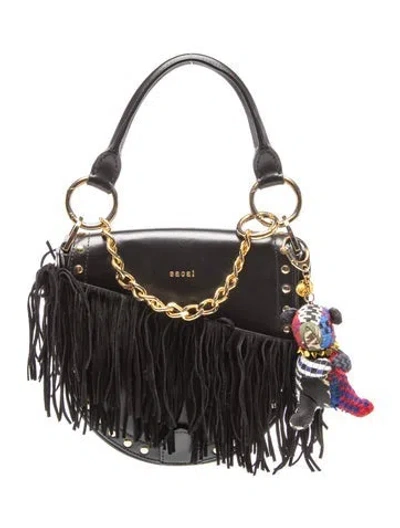 Pre-owned Sacai Nylon Shoulder Bag In Blue