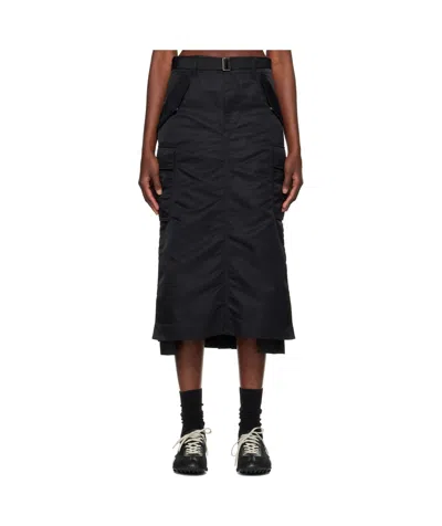 SACAI NYLON SKIRT