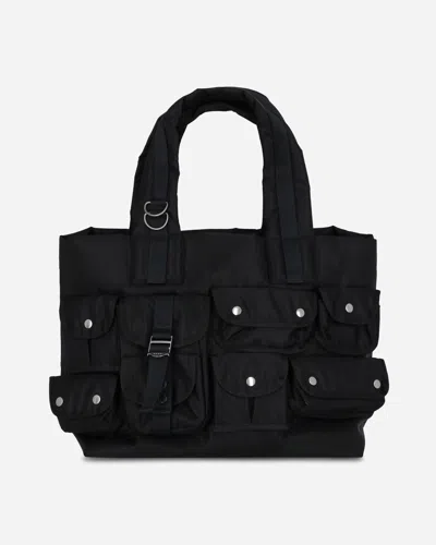Sacai Nylon Tote Bag In Black