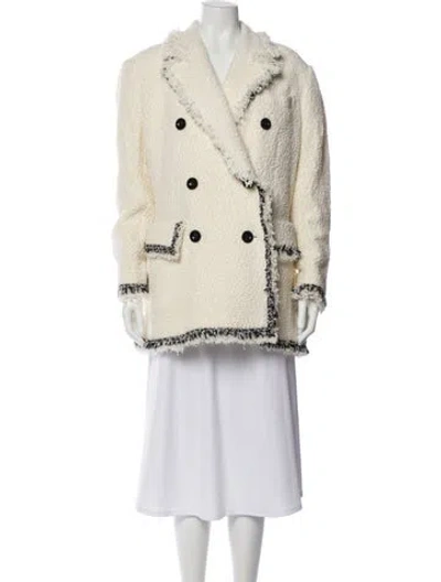 Pre-owned Sacai Nylon Tweed Pattern Jacket In Neutral