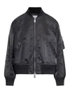 Sacai Black Nylon Padded Jacket