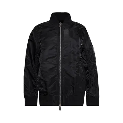 Pre-owned Sacai Nylon Twill Blouson 'black' | Women's Size 1