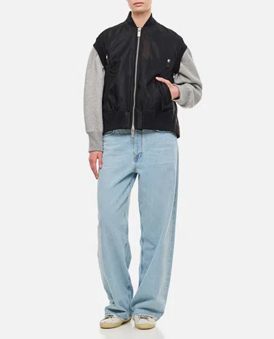 SACAI NYLON TWILL VEST