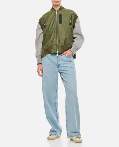 SACAI NYLON TWILL VEST
