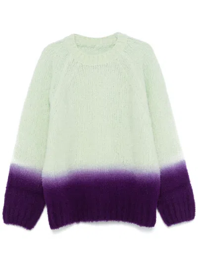 SACAI OMBRÉ-EFFECT SWEATER