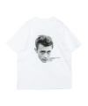 Sacai James Dean Graphic Logo T-shirt In White