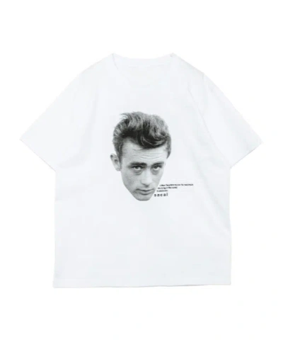 SACAI SACAI JAMES DEAN GRAPHIC PRINTED CREWNECK T-SHIRT