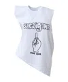 Sacai Tank Tops In White