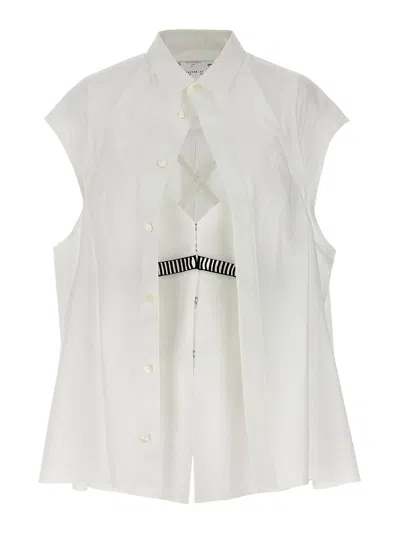 SACAI CAMISA - BLANCO