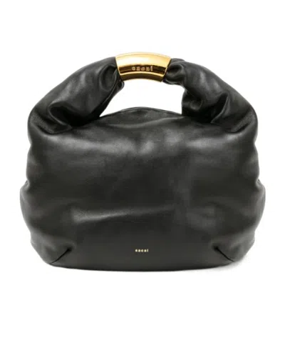 Sacai Padded Medium Bag In Black