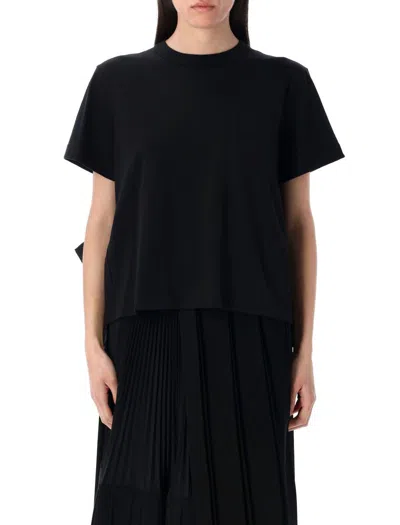 SACAI SACAI PANELLED T-SHIRT