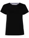Sacai Black Eric Haze Edition T-shirt In Blue