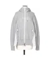 Sacai Panelled Zipped Jacket In White