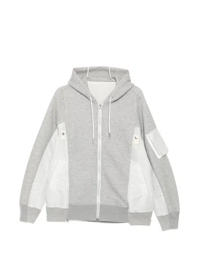 Sacai Long-sleeve Casual Jacket In Multi