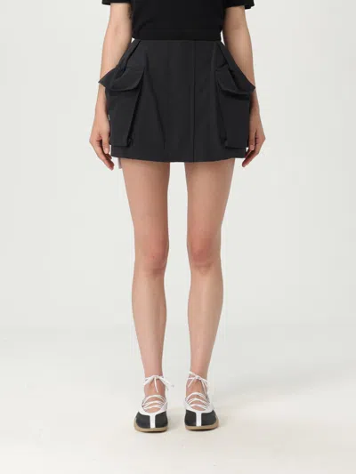 Sacai Pantaloncino  Donna Colore Nero