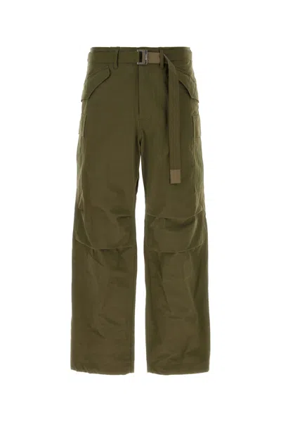 Sacai Pantalone-2 Nd  Male In Green