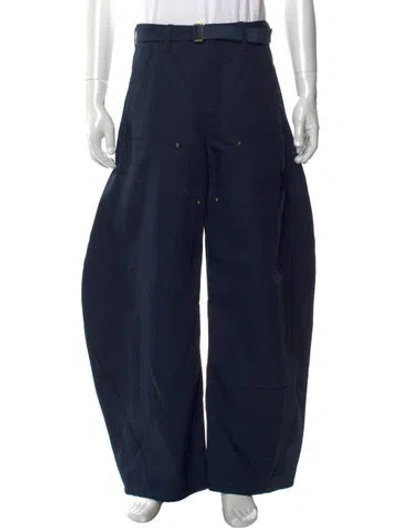 Pre-owned Sacai Pants In Blue