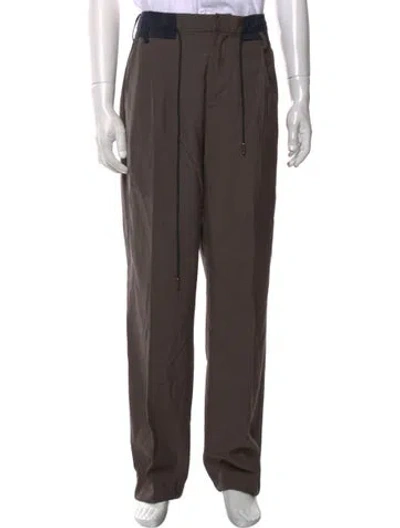Pre-owned Sacai Pants In Brown