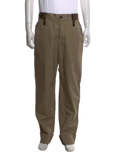 Pre-owned Sacai Pants In Green