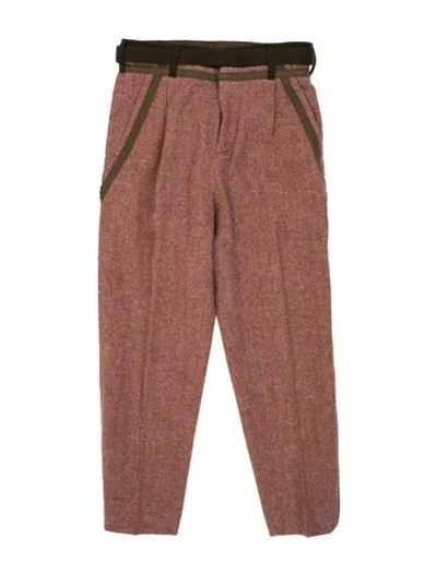 Pre-owned Sacai Pants In Pink