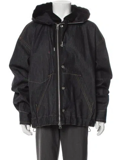 Pre-owned Sacai Parka In Gray