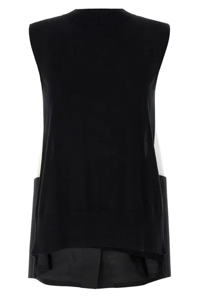 Sacai Patchwork Vest