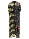 Sacai Pattern Mix Dresses Multicolor In Multi
