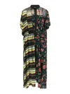 Sacai Pattern Mix Dresses Multicolor In Multi