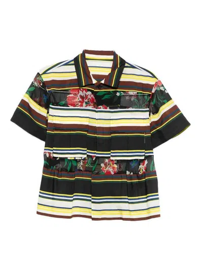 Sacai Pattern Mix Shirt And Blouse Multicolor