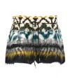 Sacai Patterned Shorts Bermuda And Short Multicolor In Multi