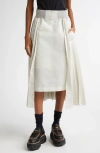 SACAI SACAI PLEATED A-LINE SKIRT