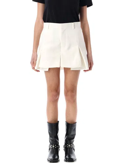 SACAI SACAI PLEATED SHORTS