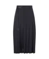 Sacai Suiting Skirt Clothing In Black