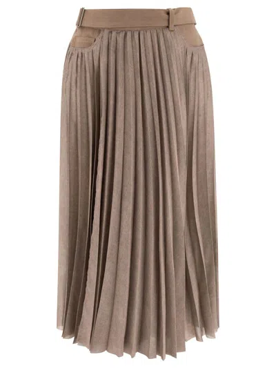 SACAI SACAI PLEATED SKIRT