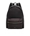 Sacai Pocket Shell Backpack In Brown